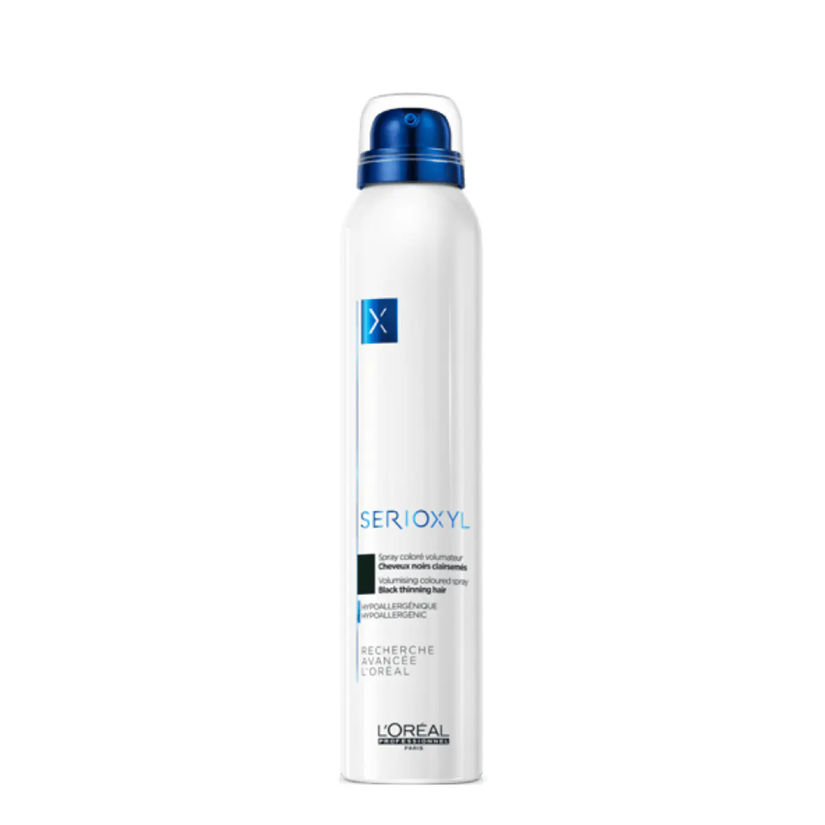 L'Oréal Professionnel Serioxyl Volumising Coloured Spray - Black Thinning Hair 200ml