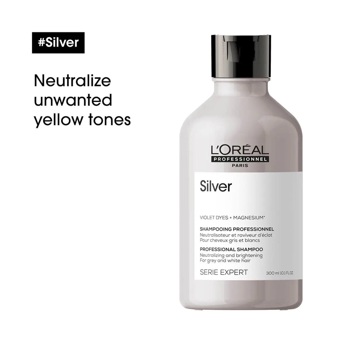 L'Oréal Professionnel Silver Shampoo 300ml, view 7