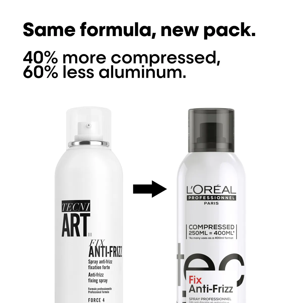 L'Oreal Professionnel Tecni.ART Fix Anti-Frizz Fixing Spray 250ml, view 3