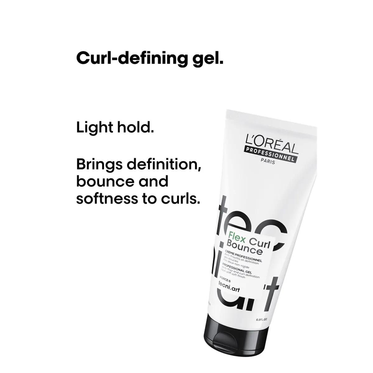 L'Oreal Professionnel Tecni.ART Flex Curl Bounce Curl Defining Gel 200ml, view 3