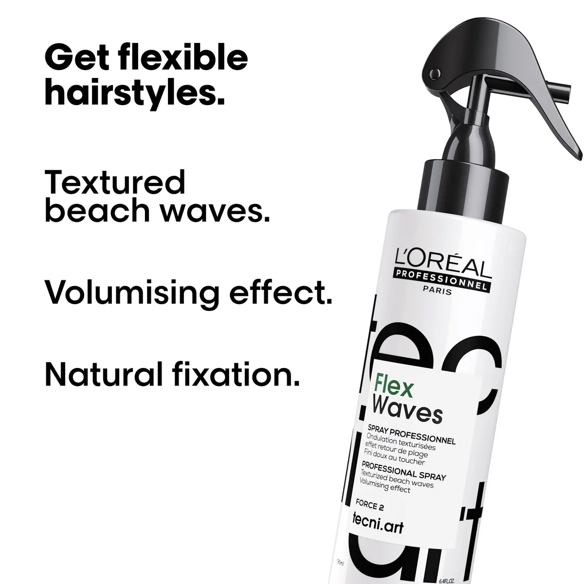 L'Oreal Professionnel Tecni.ART Flex Waves Texturising Salt Spray 150ml, view 2