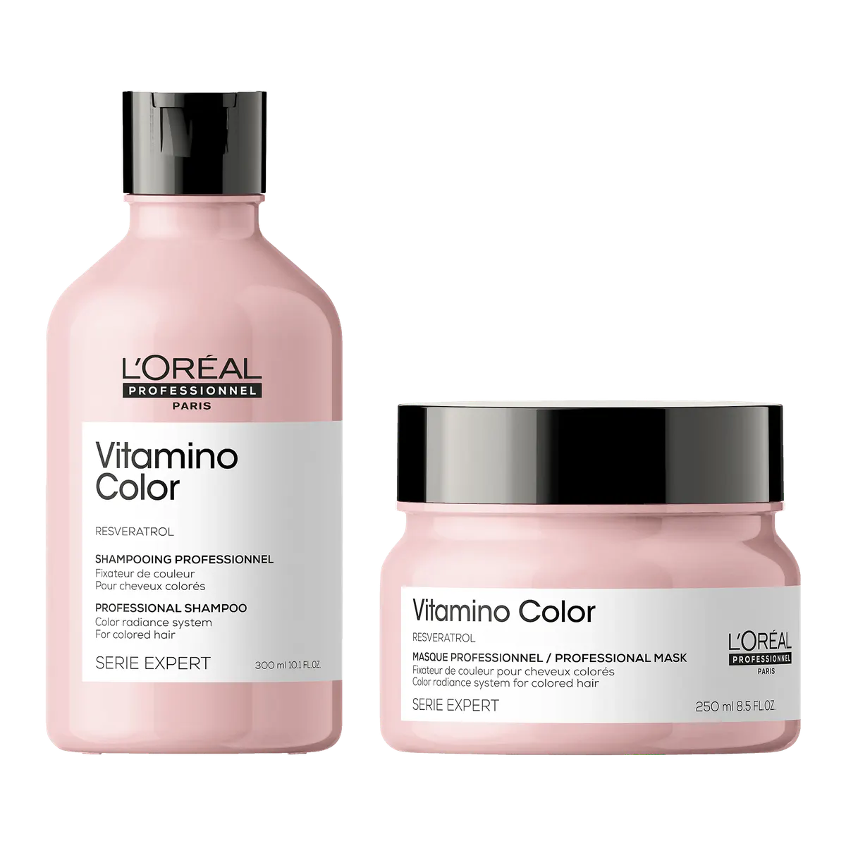 L'Oréal Professionnel Vitamino Color Shampoo 100ml and Vitamino Color Masque 75ml Duo