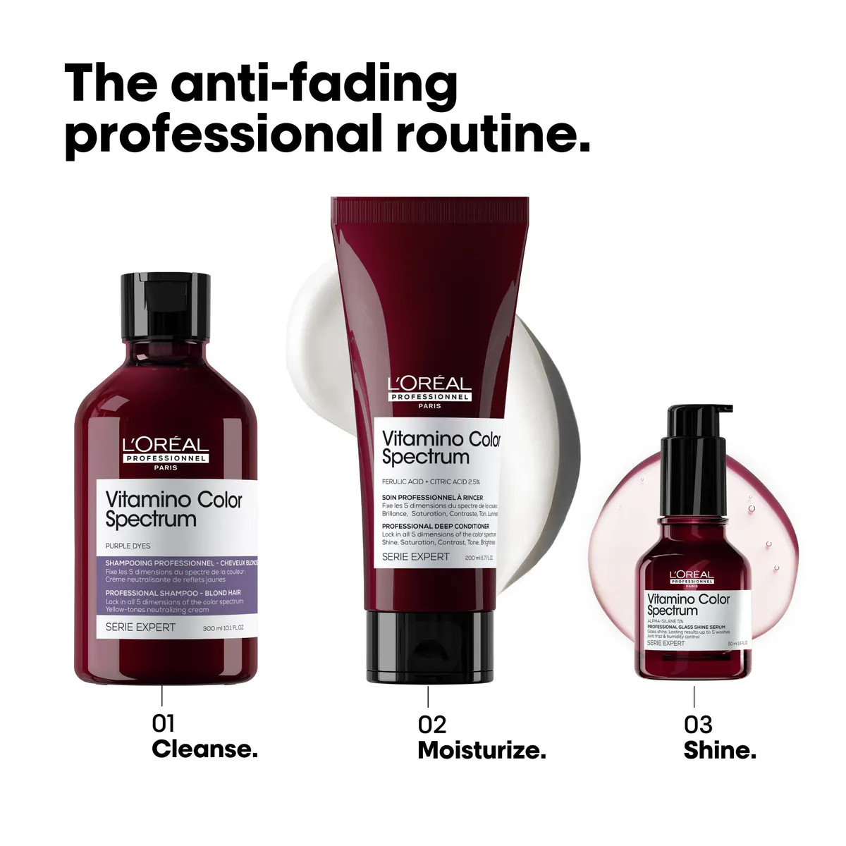 L'Oréal Professionnel Vitamino Color Spectrum Purple Shampoo 300ml, view 5