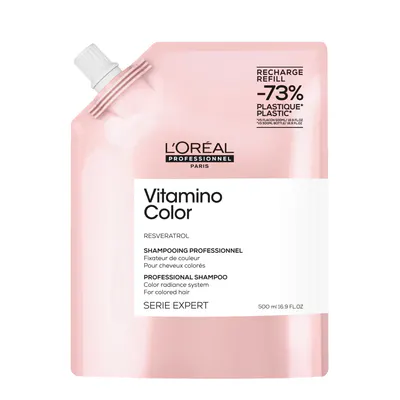 L'Oreal Professionnel Vitamino Colour Shampoo 500ml Refill Pouch