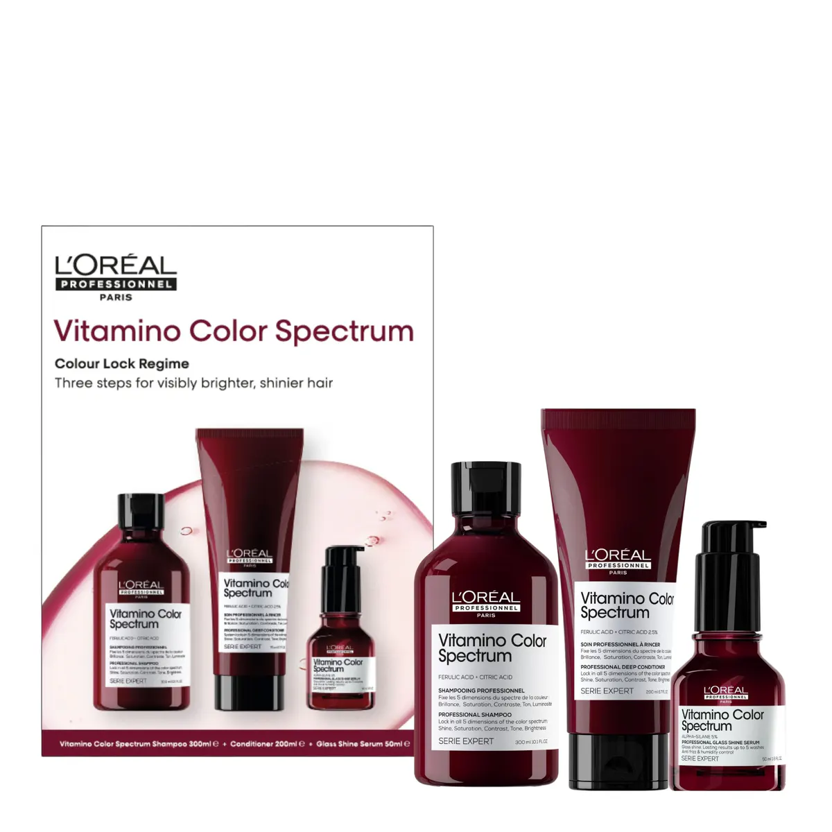 L'Oréal Professionnel Vitamino Colour Spectrum Trio Pack