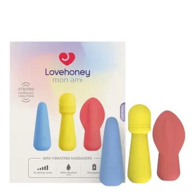 Lovehoney mon ami Trio of Vibrating Massagers