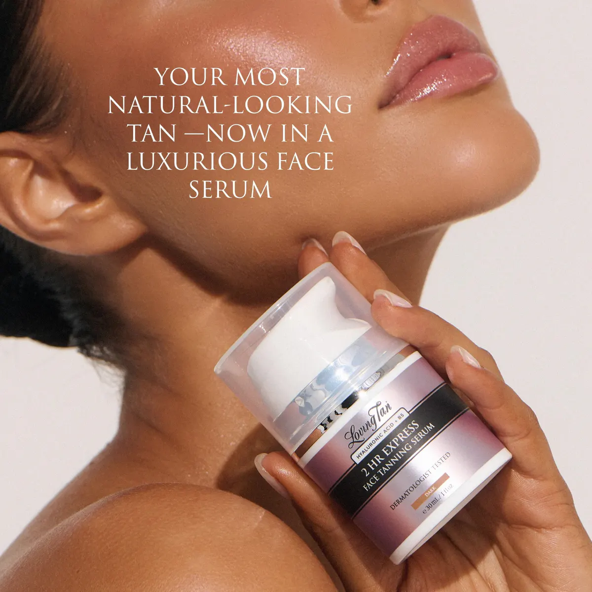Loving Tan 2 Hour Face Tanning Serum 30ml - Dark, view 3