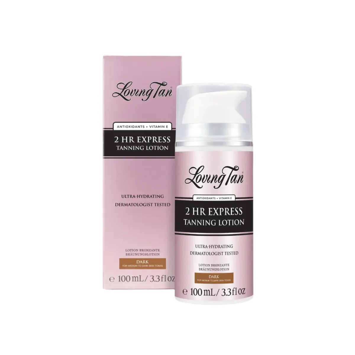 Loving Tan 2 Hour Tanning Lotion 100ml - Dark