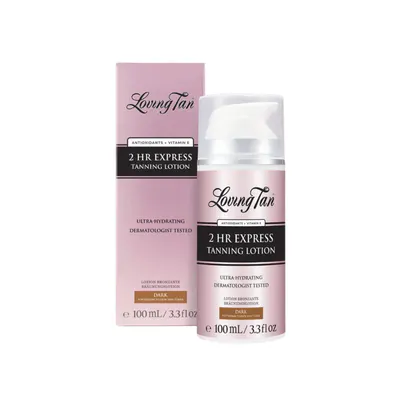 Loving Tan 2 Hour Tanning Lotion 100ml - Dark