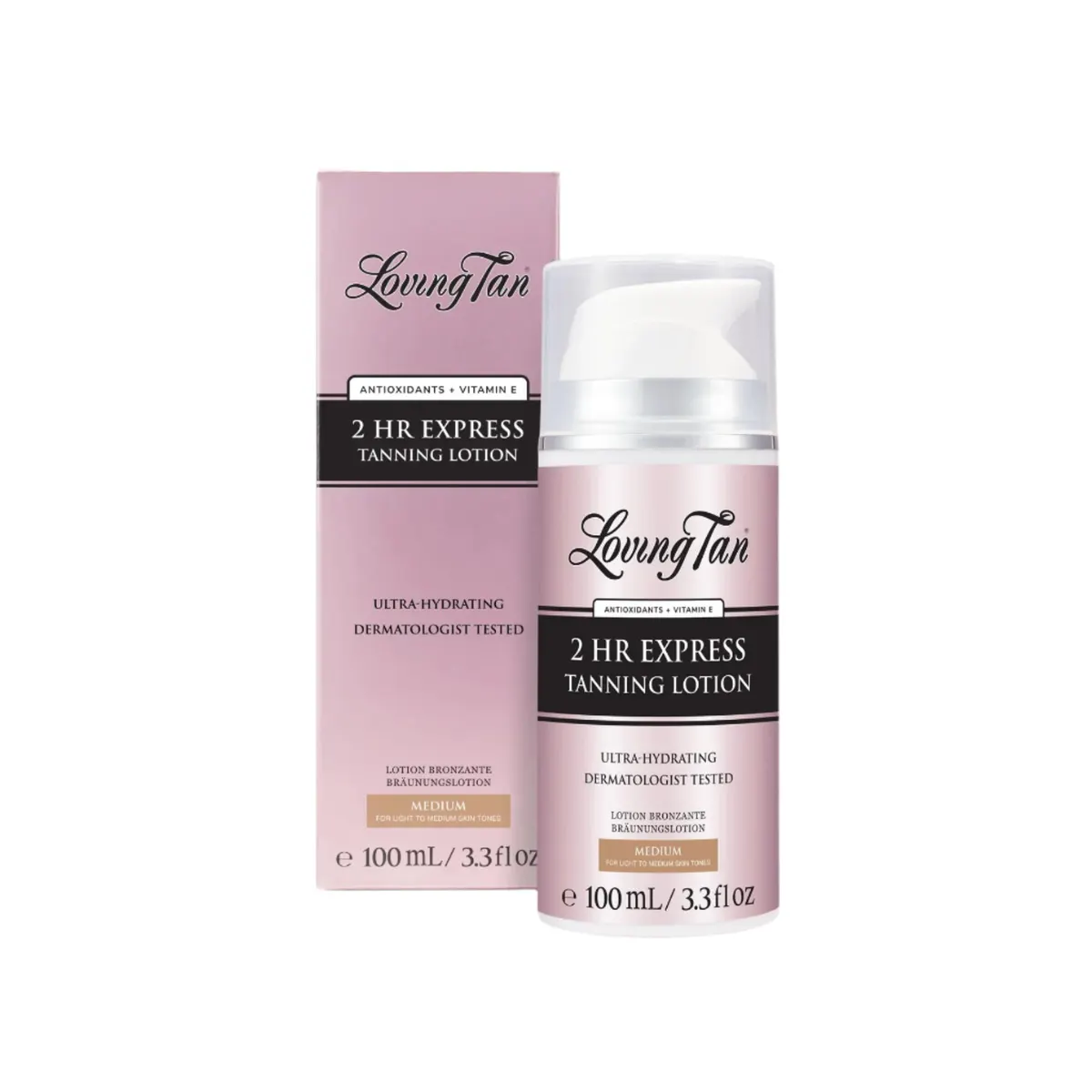 Loving Tan 2 Hour Tanning Lotion 100ml - Medium