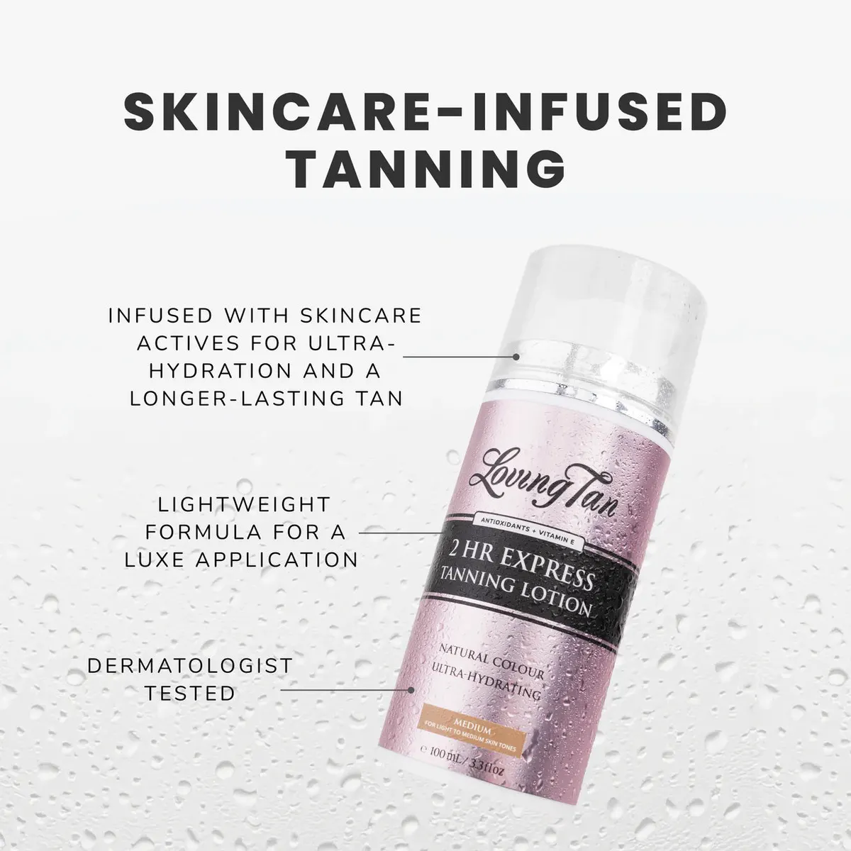 Loving Tan 2 Hour Tanning Lotion 100ml - Medium, view 4