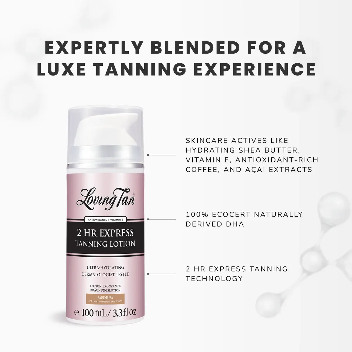 Loving Tan 2 Hour Tanning Lotion 100ml - Medium, view 6