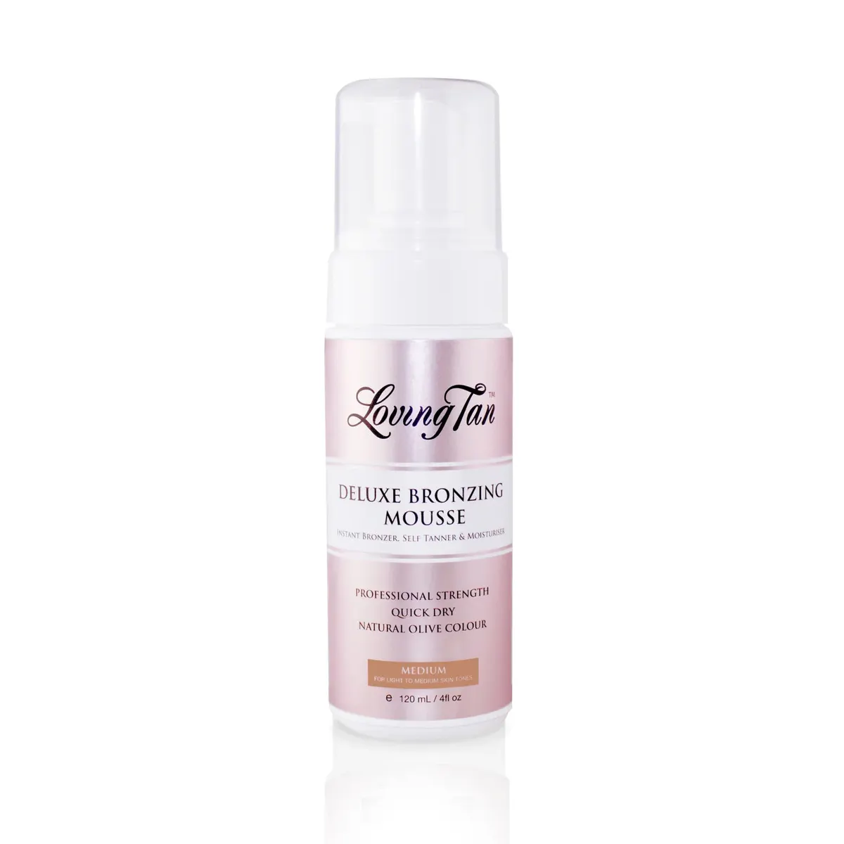 Loving Tan Deluxe Bronzing Self Tanning Mousse 120ml
