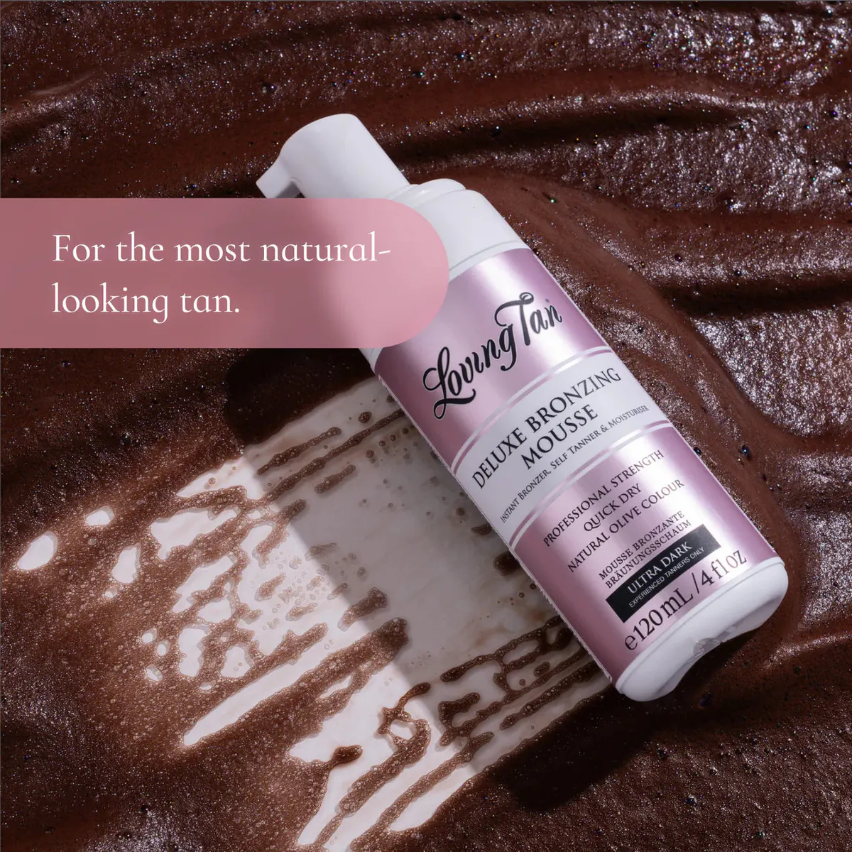 Loving Tan Deluxe Bronzing Self Tanning Mousse 120ml, view 15