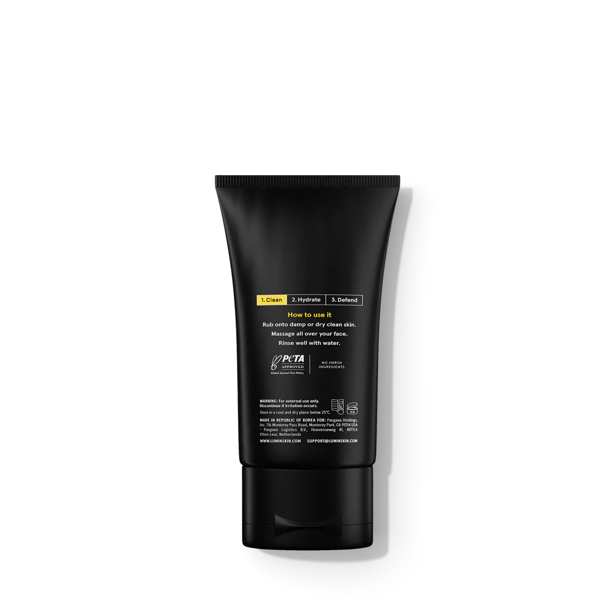 Lumin Charcoal Clay Mask Max Detox 50ml, view 8