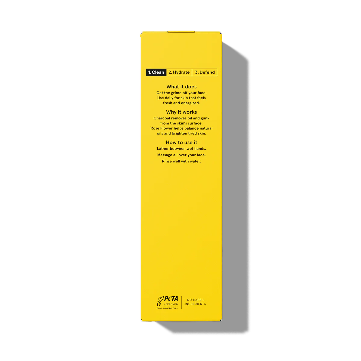 Lumin Charcoal Face Wash Daily Detox 100ml, view 8
