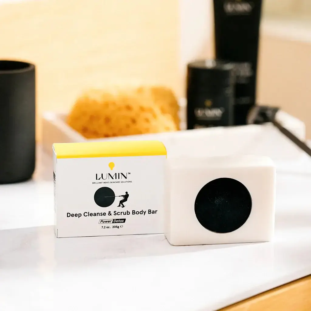 Lumin Deep Cleanse & Scrub Body Bar, view 3