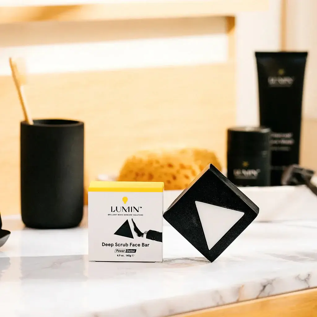 Lumin Deep Scrub Face Bar, view 4