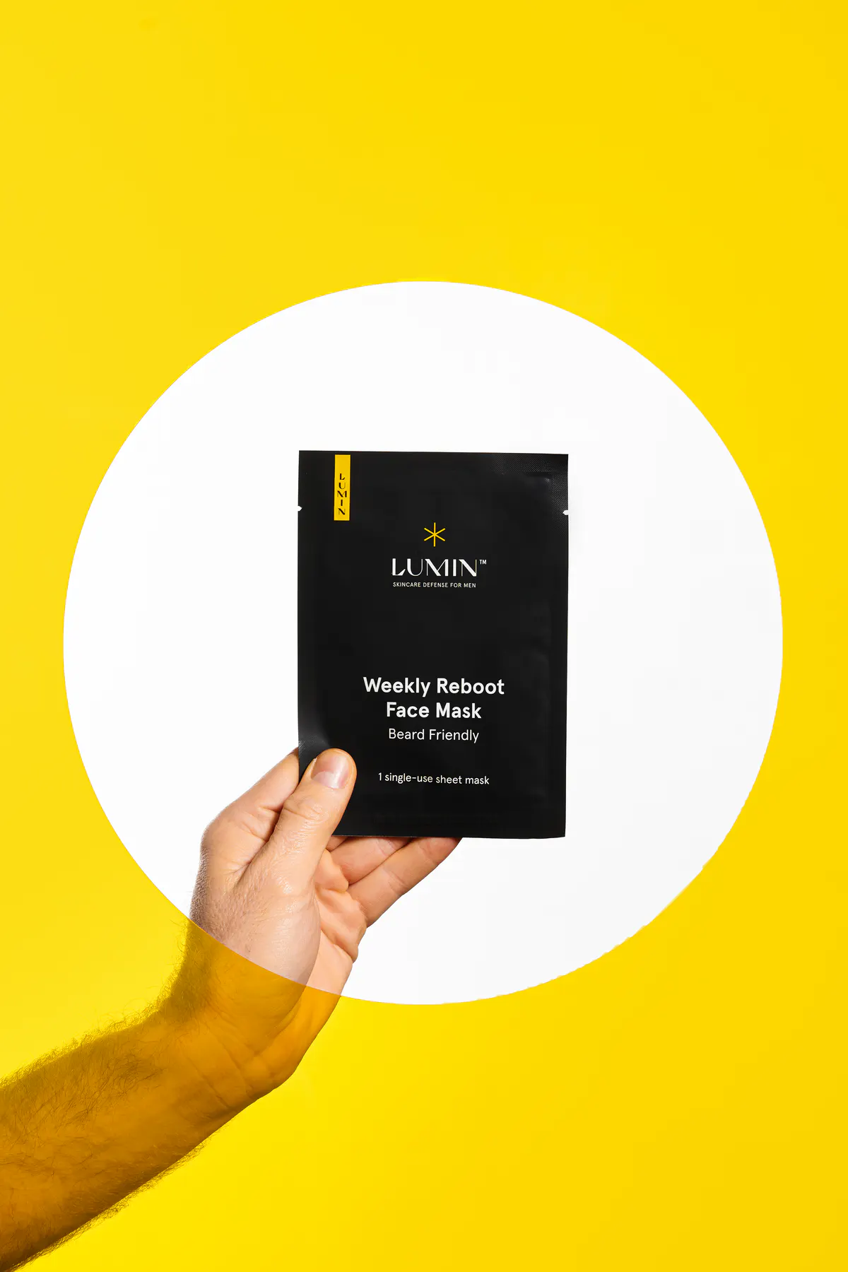 Lumin Weekly Reboot Face Mask Beard Friendly (10 Pack), view 7