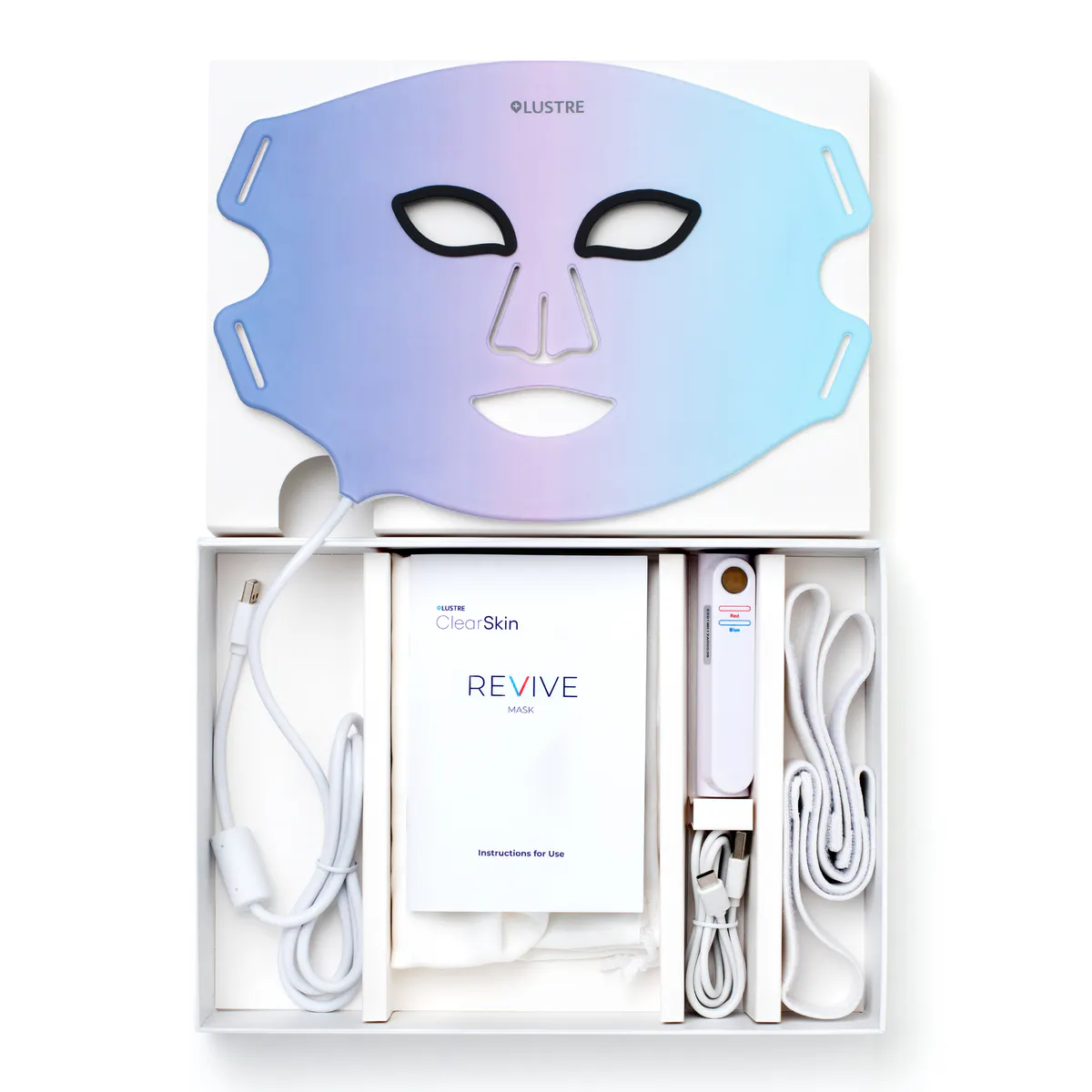 Lustre ClearSkin Revive LED Mask, view 6
