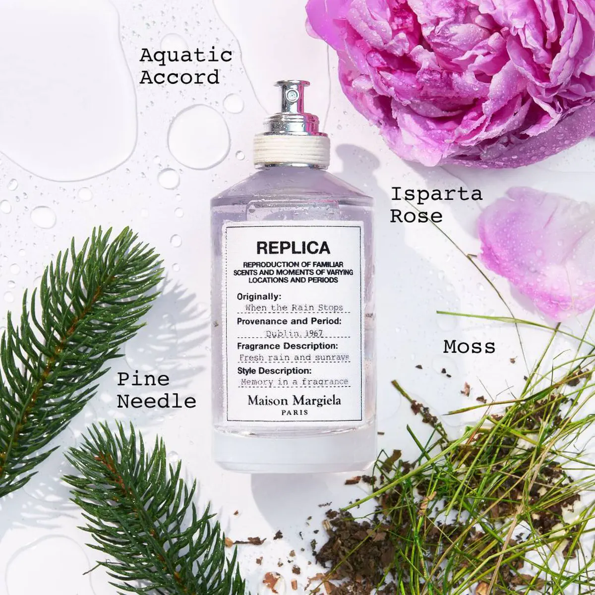 Maison Margiela Replica When the Rain Stops EDT 100ml, view 3