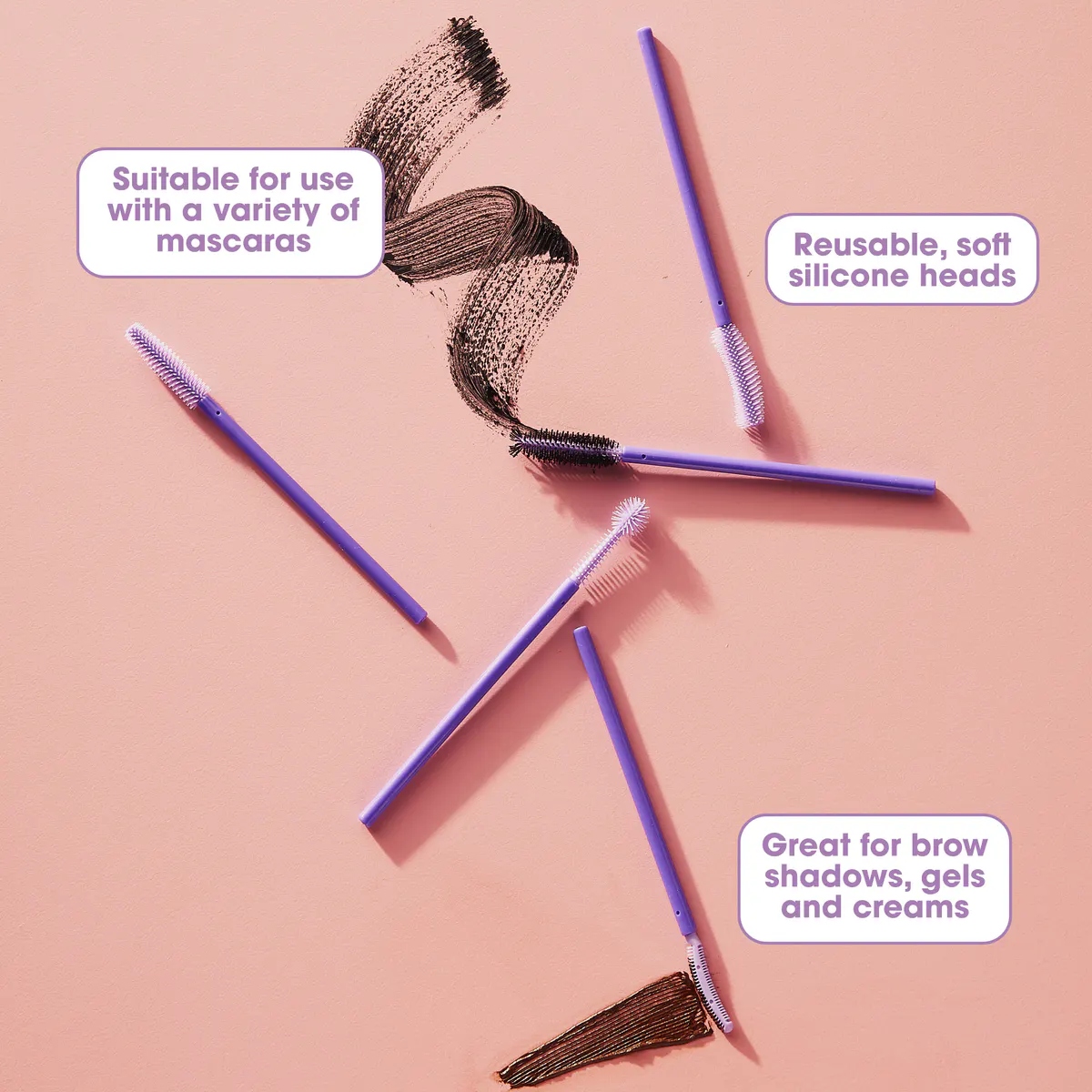 Manicare Brow & Lash Spoolie Set 5pc, view 6