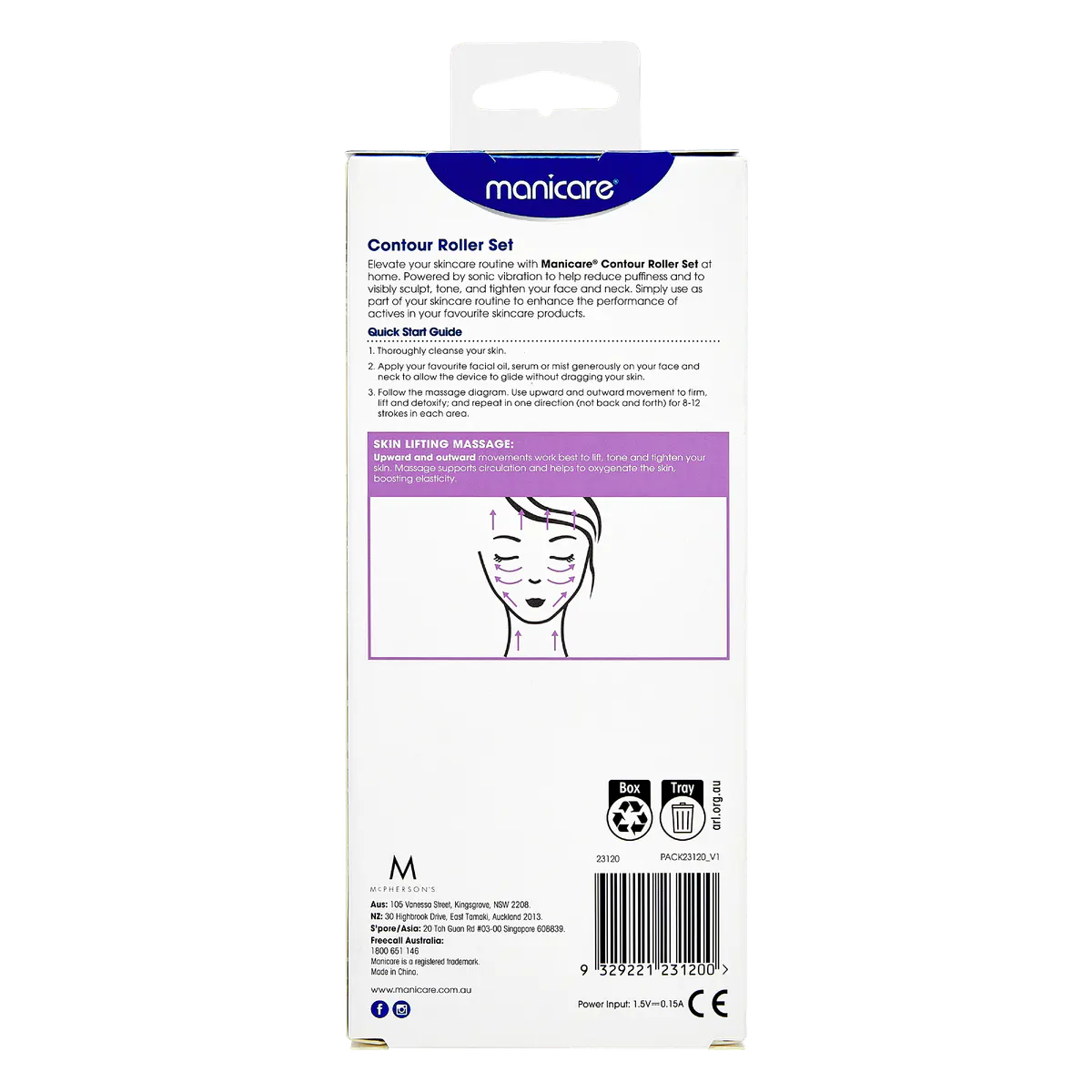 Manicare Contour Roller Set, view 8