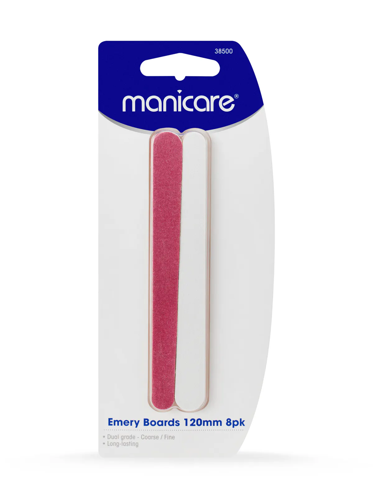 Manicare Emery Boards Coarse/Fine 120mm 8pk, view 2