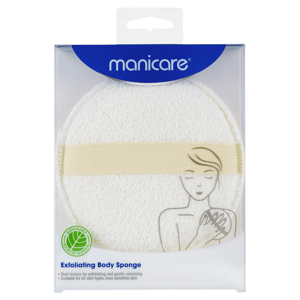Manicare Exfoliating Body Sponge