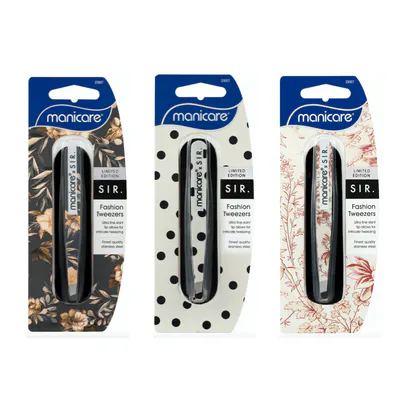 Manicare X SIR Fashion Collaboration Fashion Tweezers Slant Tips