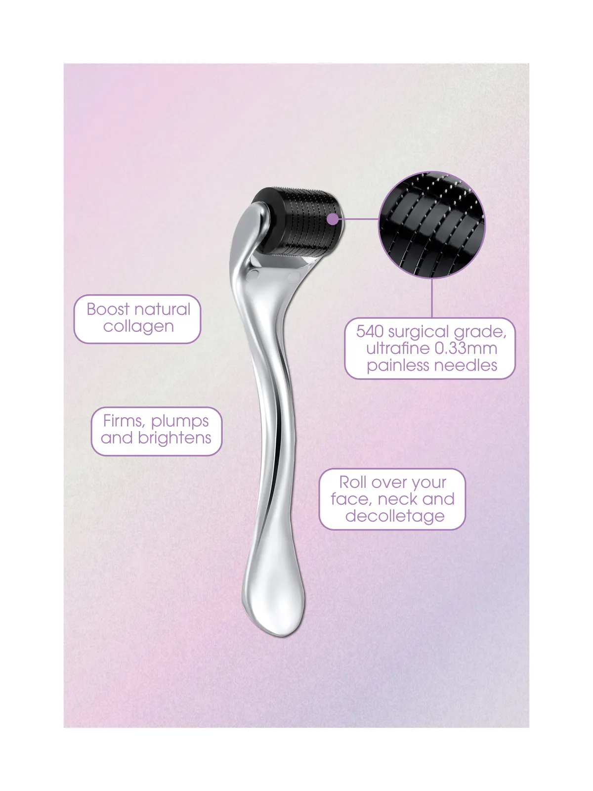 Manicare Microneedle Derma Roller, view 2