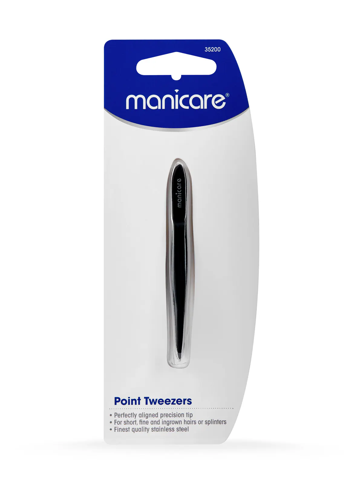 Manicare Point Tweezer Black, view 2