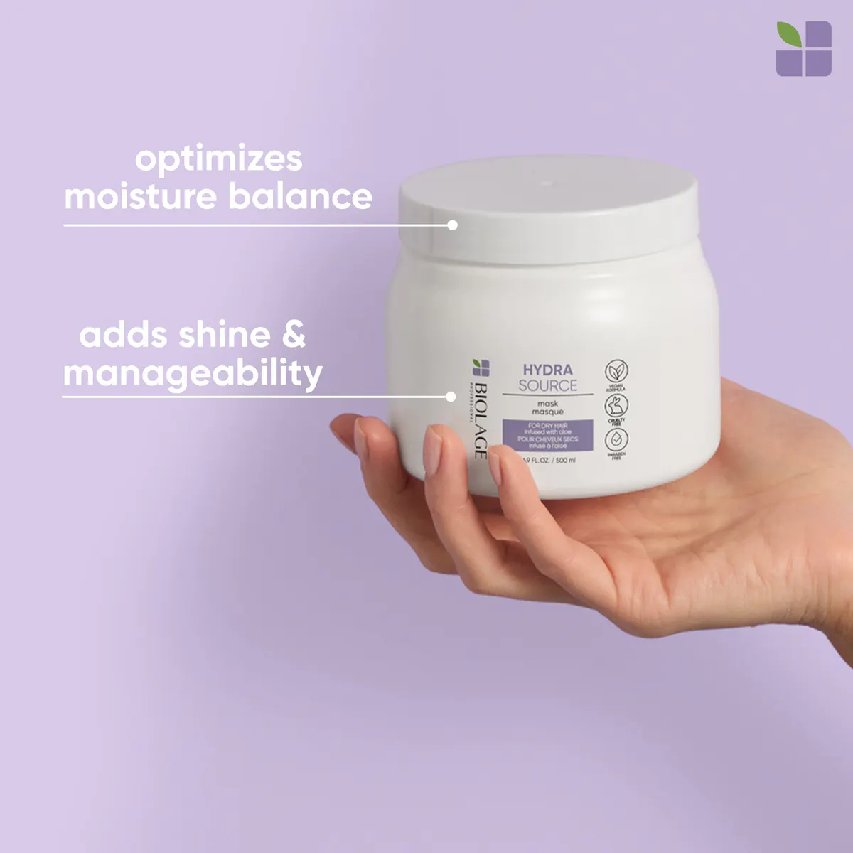 Biolage Hydrasource Mask 500ml, view 3