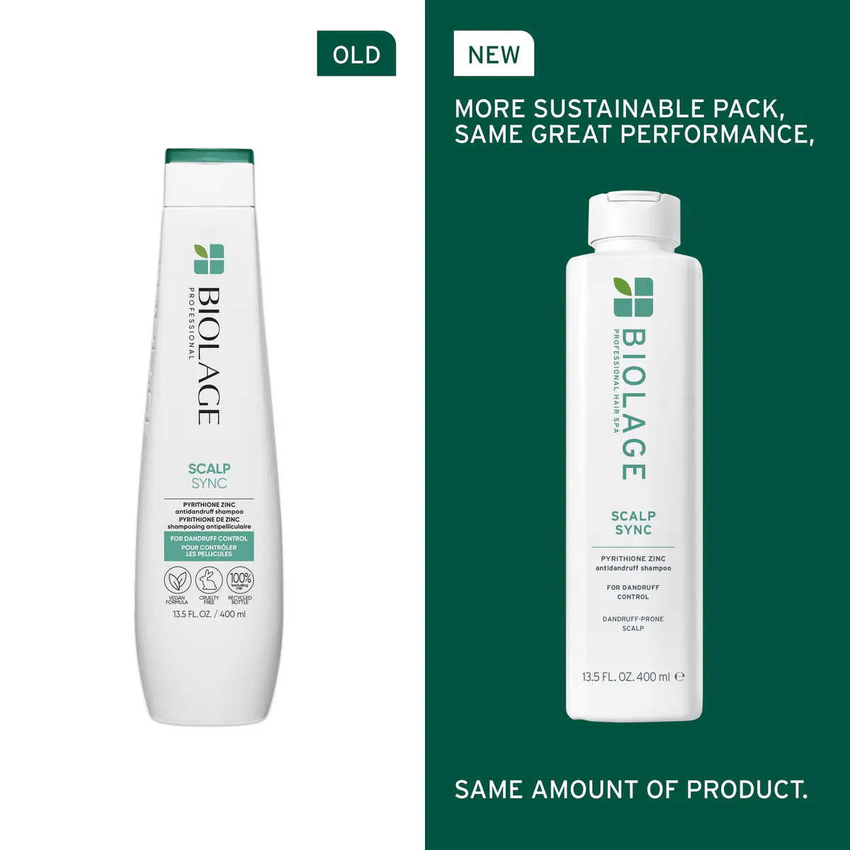 Biolage Scalp Sync Anti-Dandruff Shampoo 400ml, view 4