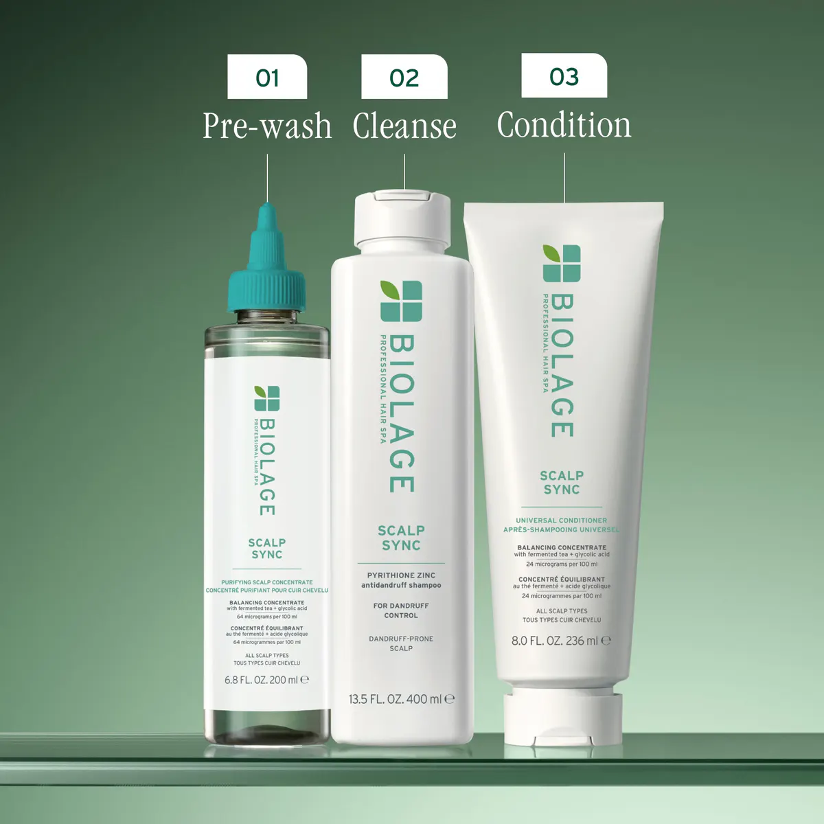 Biolage Scalp Sync Anti-Dandruff Shampoo 400ml, view 7