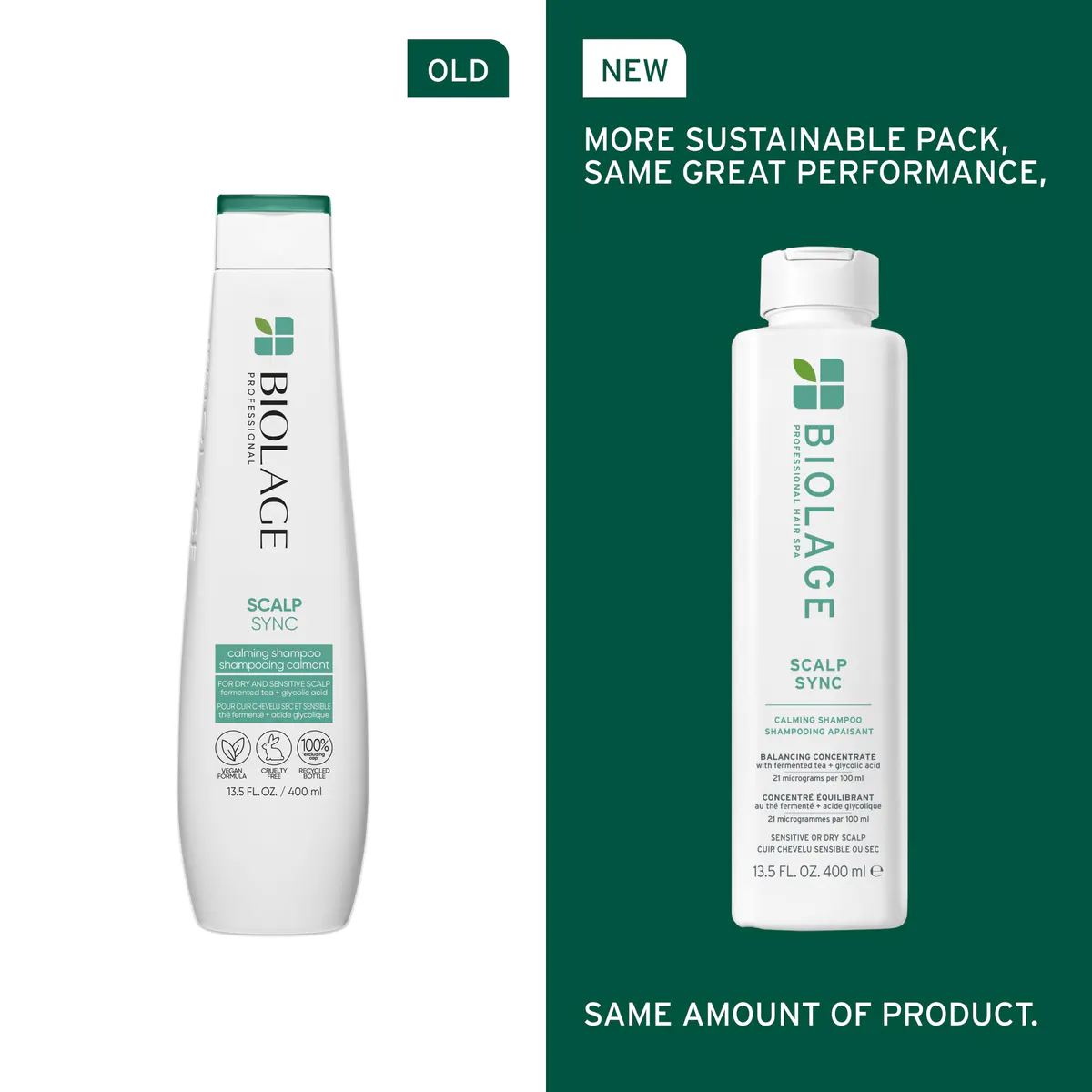 Biolage Scalp Sync Calming Shampoo 400ml, view 6