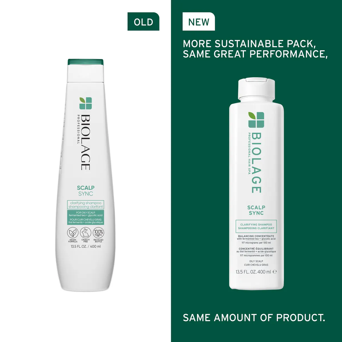 Biolage Scalp Sync Clarifying Shampoo 400ml, view 7