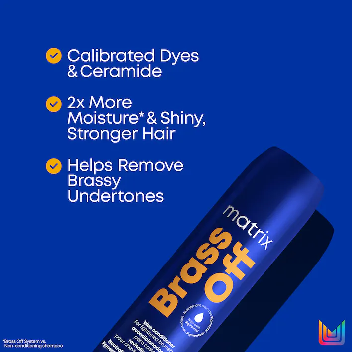 Matrix Brass Off Pigmented Conditioner 300ml, view 4