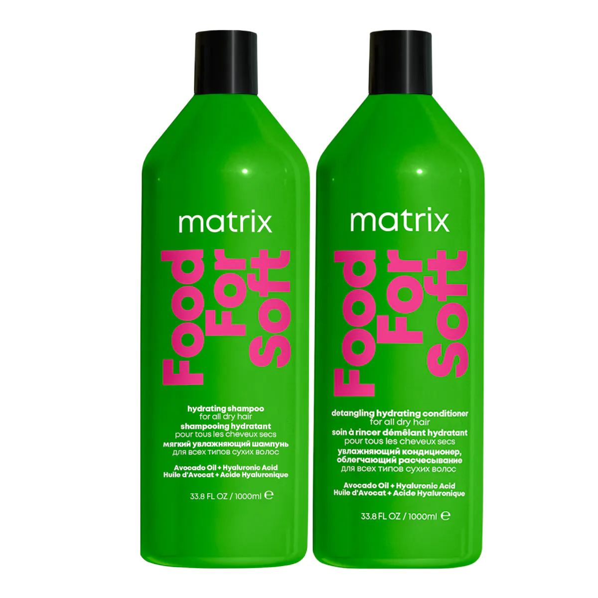 Matrix Food For Soft 1 Litre Shampoo and Conditioner Duo Bundle