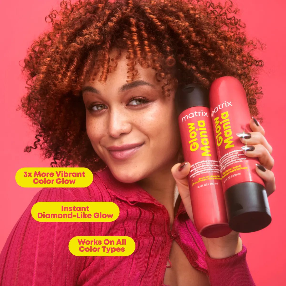 Matrix Glow Mania Color Protecting Shampoo 300ml, view 4