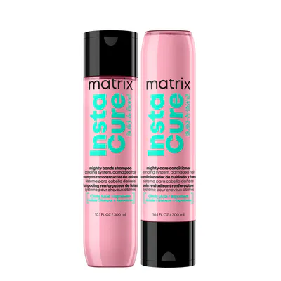 Matrix Instacure Build-A-Bond Mighty Bonds Shampoo and Conditioner Bundle