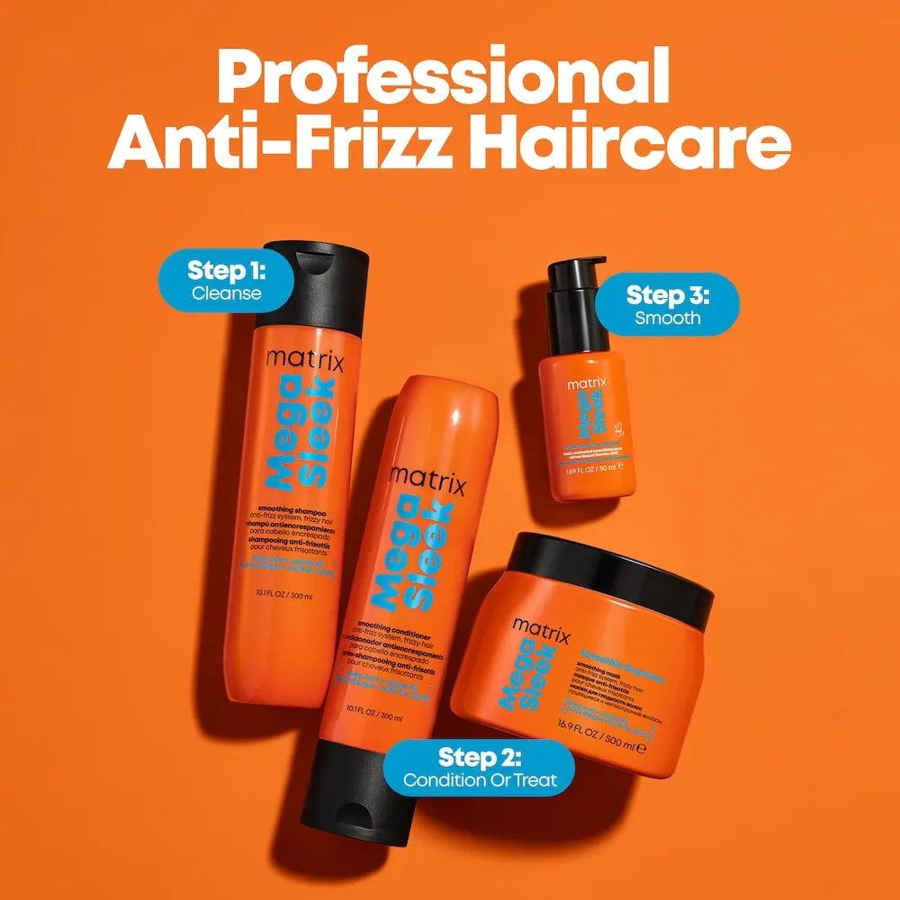 Matrix Mega Sleek 96H Anti Frizz Topcoat Oil 50ml, view 6