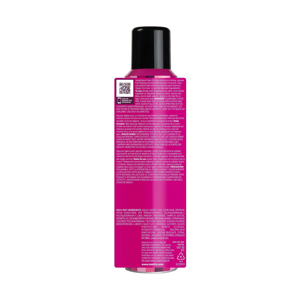 Matrix StyleLink Setter Mousse 250ML, view 2