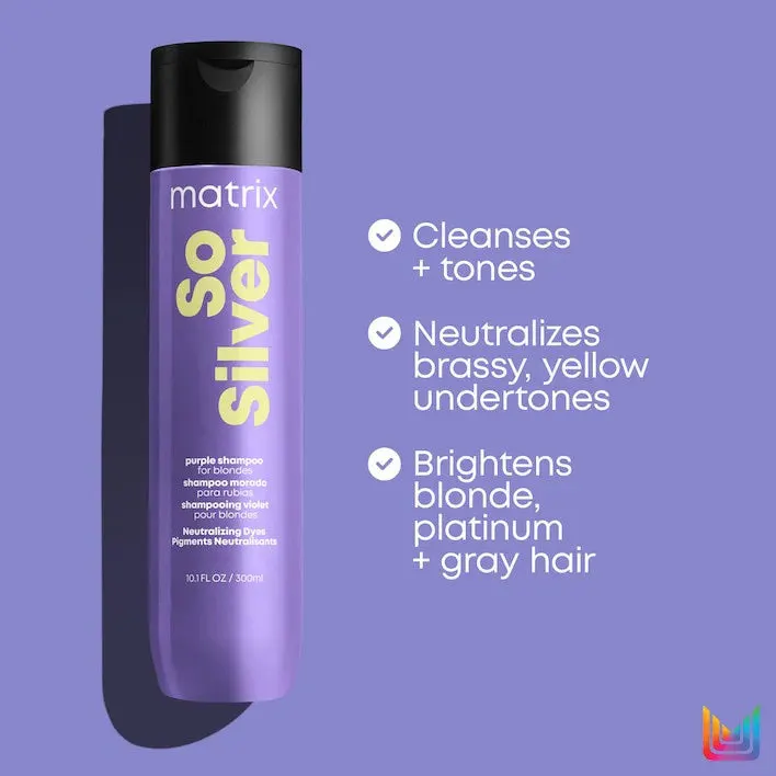 Matrix Total Results Color Obsessed So Silver Neutralizing Shampoo 1000ml, view 3