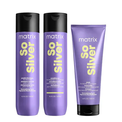 Matrix Total Results Color Obsessed So Silver Trio Bundle