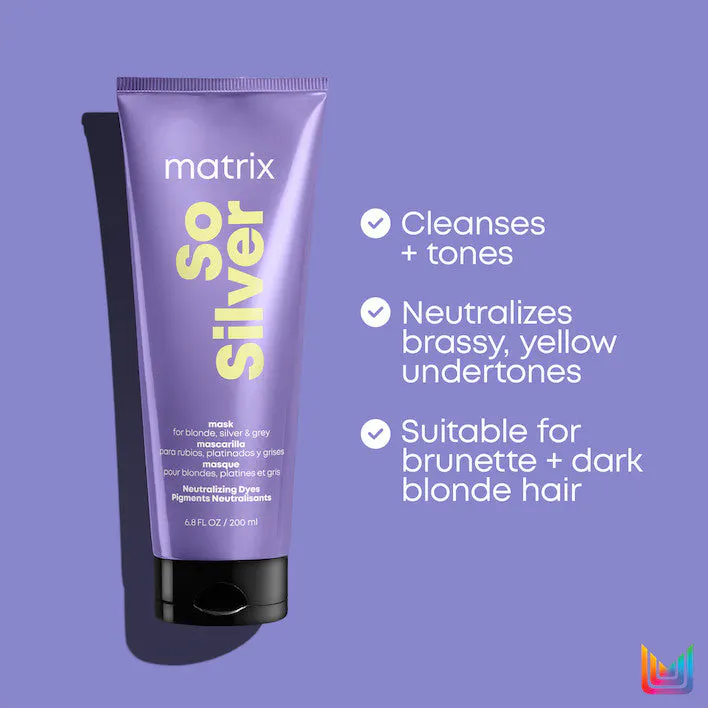 Matrix Total Results Color Obsessed So Silver Trio Bundle, view 6