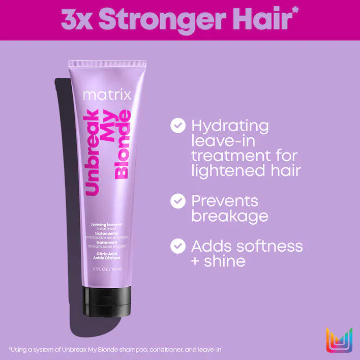 Matrix Total Results Unbreak My Blonde Reviving Leave-In Treatment 150ml, view 3
