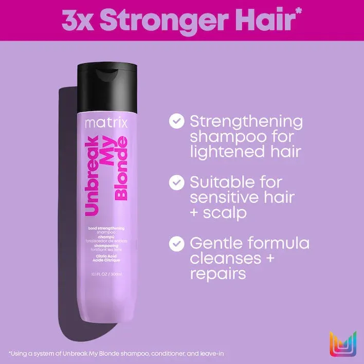 Matrix Total Results Unbreak My Blonde Shampoo and Conditioner Bundle, view 3