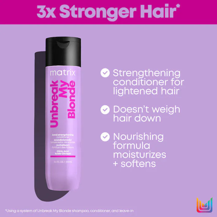 Matrix Total Results Unbreak My Blonde Shampoo and Conditioner Bundle, view 4