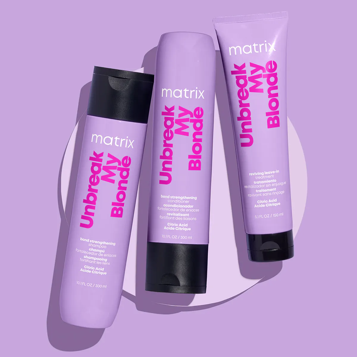 Matrix Total Results Unbreak My Blonde Shampoo and Conditioner Bundle, view 6